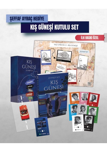 Kış Güneşi Kutulu Set - Zeynep Sey