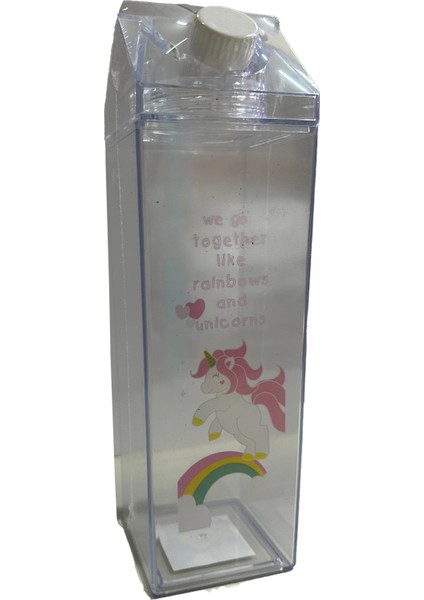 Mystyle 1000 ml Mika Süt Şişesi( Unicorn)