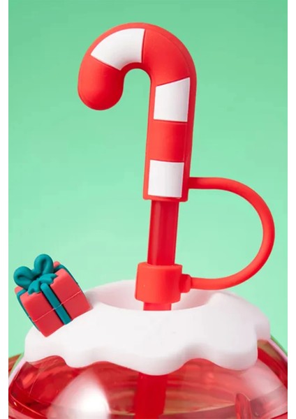 Snoopy Lisanslı Yılbaşı Koleksiyonu Çift Cidarlı Tutacaklı Şişe