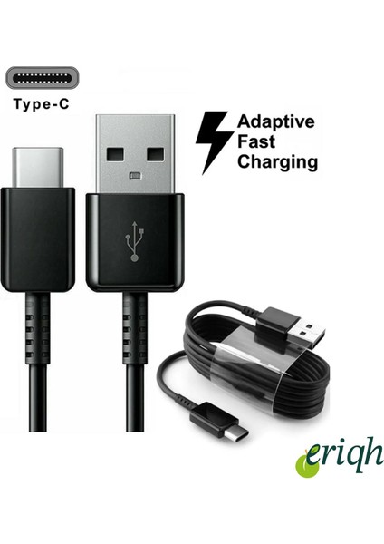 Samsung Uyumlu Hızlı Şarj ve Data Kablosu (Usb-Type-C) -S8-S9-A30-A50-A70