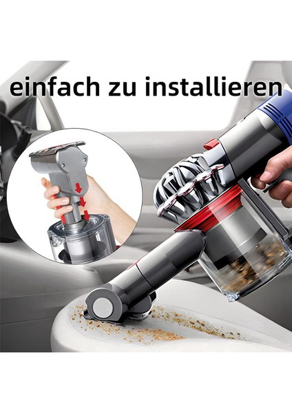 V7 V8 V10 V11 V15 Kablosuz Elektrikli Süpürgeler Için 2x Mini Türbin Nozul Fırça Başlığı Yedek Parçalar (Yurt Dışından) indirimleri