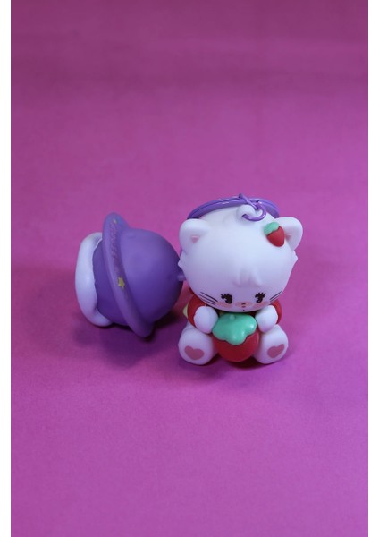 Mikko Lisanslı Sümbül Figürlü Işıklı Anahtarlık - Mouse