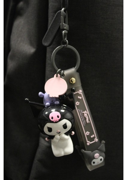 Sanrio Karakterleri Lisanslı Anahtarlık - Kuromi - Cinnamoroll - Hello Kitty - My Melody