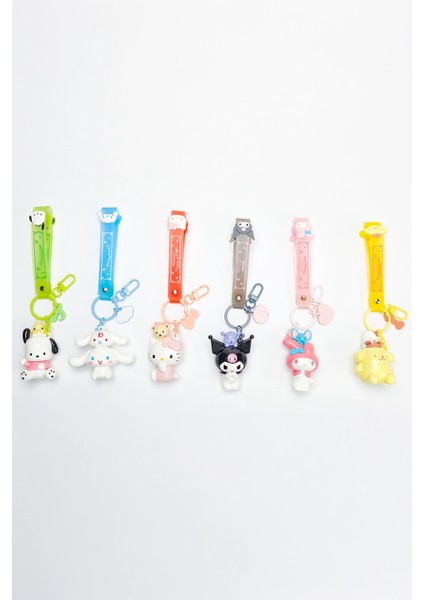 Sanrio Karakterleri Lisanslı Anahtarlık - Kuromi - Cinnamoroll - Hello Kitty - My Melody fiyatları