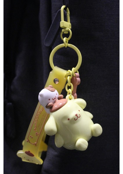 Sanrio Karakterleri Lisanslı Anahtarlık - Kuromi - Cinnamoroll - Hello Kitty - My Melody modelleri