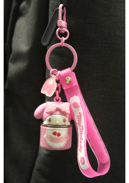 Sanrio Lisanslı Can Serisi Anahtarlık - Kuromi - My Melody - Hello Kitty - Cinnamoroll