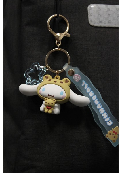 Sanrio Lisanslı Sevimli Hayvan Serisi Anahtarlık - Cinnamoroll - Kuromi - My Melody - Pochacco fırsatları
