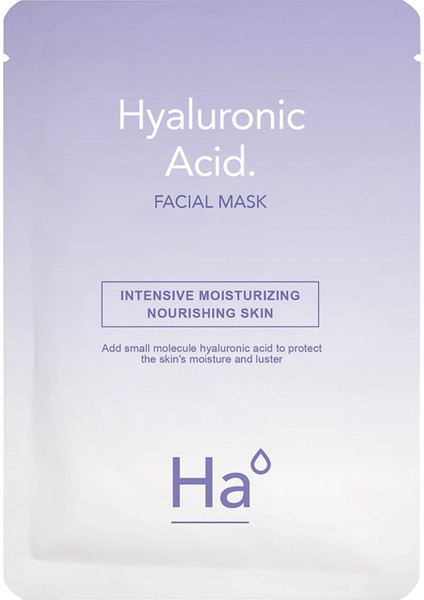 Hyaluronic Asitli Kağıt Yüz Maskesi