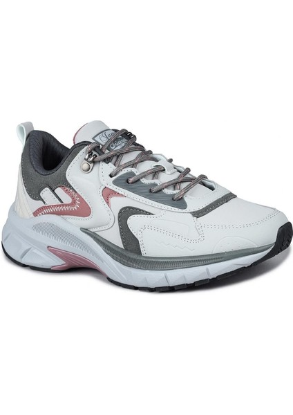 30866 Gri - Bordo Kadın Sneaker Günlük Spor Ayakkabı fiyatları