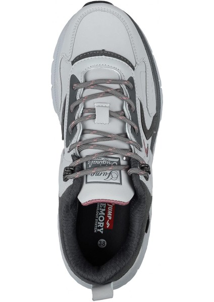 30866 Gri - Bordo Kadın Sneaker Günlük Spor Ayakkabı modelleri