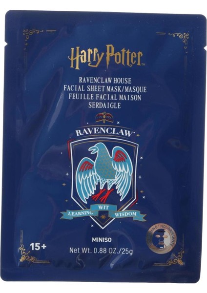 Harry Potter Lisanslı Kağıt Yüz Maskesi- Ravenclaw