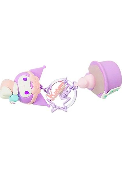 Sanrio Lisanslı Banyo Serisi Işıklı Anahtarlık - Kuromi fiyatları