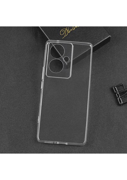 Realme Note 60 Uyumlu Kılıf Süper Silikon Kamera Korumalı Şeffaf Renksiz indirimleri