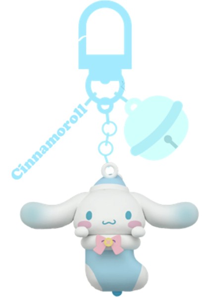 Sanrio Lisanslı Kış Serisi Işıklı Anahtarlık - Cinnamoroll fiyatları