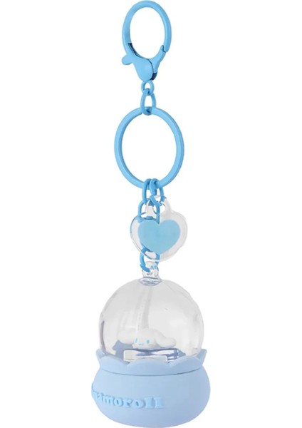 Sanrio Lisanslı Cinnamoroll Kristal Top Sıvı Anahtarlık modelleri