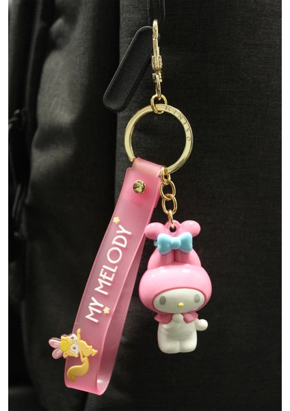 Sanrio Lisanslı Fiyonk Serisi Anahtarlık - Hello Kitty - Cinnamoroll - My Melody fırsatları