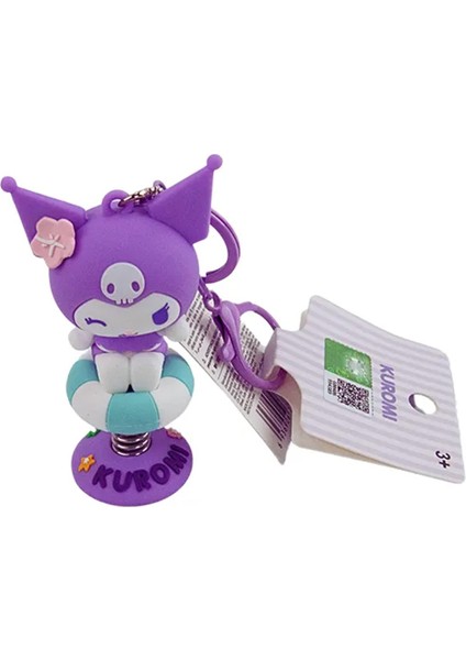 Sanrio Lisanslı Yaz Serisi Hareketli Anahtarlık - Kuromi fiyatları