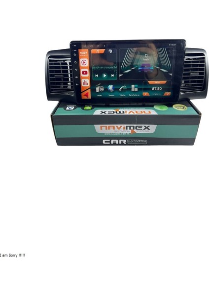 2004 2007 Toyota Corolla Navimex 8-128 (Fanlı) Profesyonel Oem Multimedia