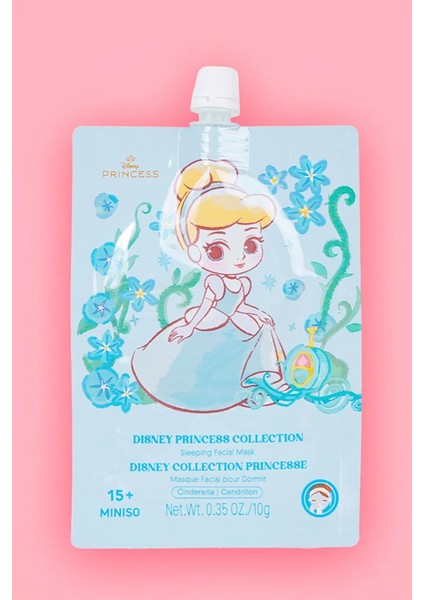 Disney Prenses Lisanslı Uyku Yüz Maskesi - Kül Kedisi