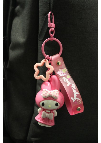 Sanrio Lisanslı My Melody Figürlü Anahtarlık