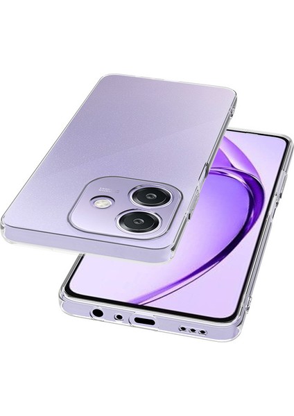 Oppo A3 Uyumlu Kılıf Süper Silikon Kamera Korumalı Şeffaf Renksiz indirimleri