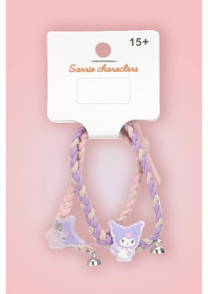 Sanrio Lisanslı Figürlü Saç Lastiği (2 Adet)
