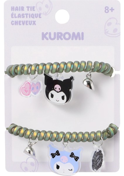 Sanrio Lisanslı 2'li Spiral Saç Lastiği - Kuromi - Hello Kitty - My Melody - Cinnamoroll fiyatları