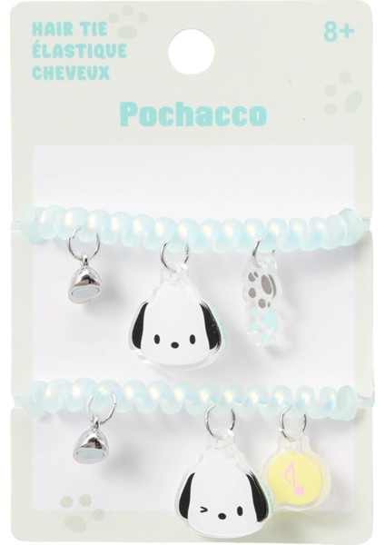 Sanrio Lisanslı 2'li Spiral Saç Lastiği - Kuromi - Hello Kitty - My Melody - Cinnamoroll modelleri