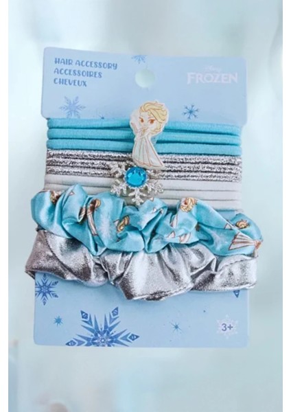 Disney Frozen Lisanslı 11'li Saç Lastiği Seti