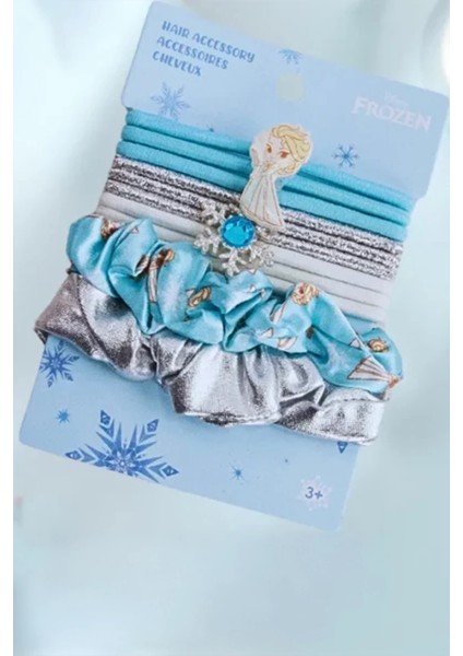 Disney Frozen Lisanslı 11'li Saç Lastiği Seti