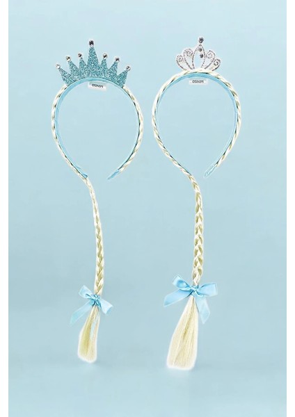 Disney Frozen Lisanslı Örgü Taç - Elsa fiyatları