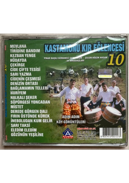 Kastamonu Kır Eğlencesi 10 CD (Orjinal Dönem Baskı)