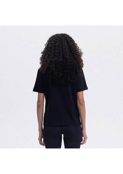 EF426-BK Bisiklet Yaka Kadın T-Shirt - Siyah fiyatları