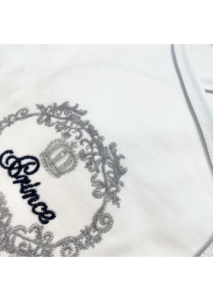 Prens Lüks 5 Parça Hastane Çıkışı Zıbın Seti - Lacivert modelleri