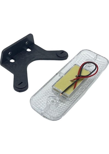 12V-24V Yan Sinyal Lambası Braketli Dorse Side Marker (9 Ledli) Beyaz Ym modelleri