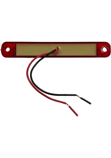 12V-24V Parmak Lamba 9-Ledli Kırmızı (99*14 Mm) fiyatları