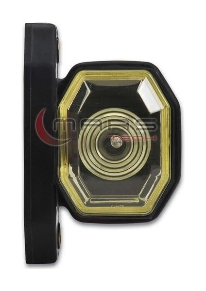 24V Takoz Lambası (Dorse Dış Işaret) (Ledli) Beyaz