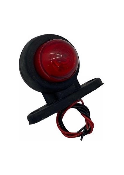 Takoz Lambası Mini (4 Ledli) Kırmızı-Beyaz