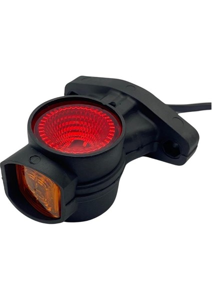 12V-30V BOYNUZ TAKOZ LAMBASI KISA (LEDLİ) SARI-KIRMIZI-BEYAZ SOL E9