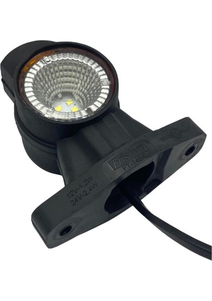 12V-30V BOYNUZ TAKOZ LAMBASI KISA (LEDLİ) SARI-KIRMIZI-BEYAZ SOL E9