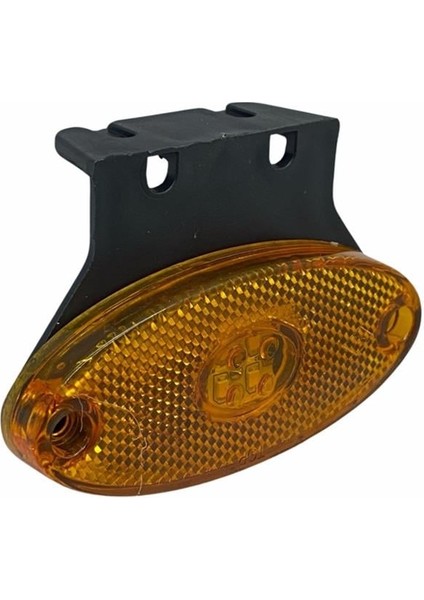 12V-24V Side Marker Braketli Oval (4 Ledli) (Turuncu) (100*45 Mm) fiyatları