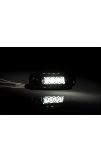 12V-36V PARMAK LAMBA 4-LEDLİ KABLOLU KOYU BEYAZ (85*28 MM) E9 fiyatları