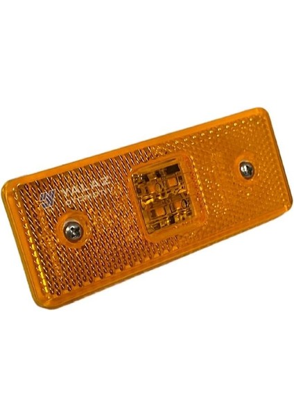 10V-30V YAN SİNYAL LAMBASI SİDE MARKER TURUNCU (TEK LEDLİ) (110*42 MM) (SOKETLİ)