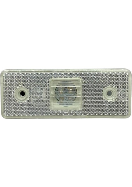 24V Yan Sinyal Lambası Side Marker (Ledli) (Şeffaf-Mavi)