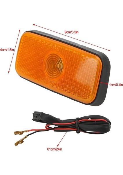 Çamurluk Yan Sinyal Lambası (Kablolu) Ford Transit V184/V347 Orj.