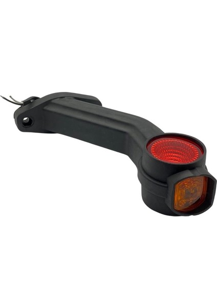 12V-30V BOYNUZ TAKOZ LAMBASI UZUN EĞRİ SAĞ (LEDLİ) SARI-KIRMIZI-BEYAZ E9