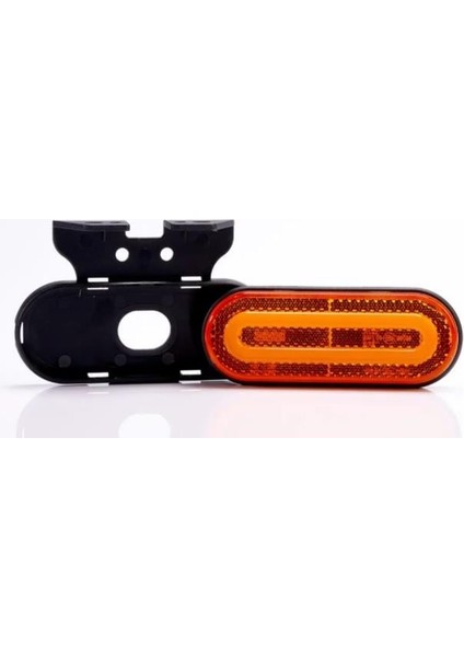 12V-36V YAN SİNYAL LAMBASI DORSE SİDE MARKER TURUNCU (NEON LEDLİ) E9