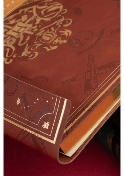 Harry Potter Lisanslı A5 Ciltli Not Defteri - Damga