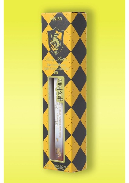 Harry Potter Lisanslı Hufflepuff Likit Mat Ruj (04)