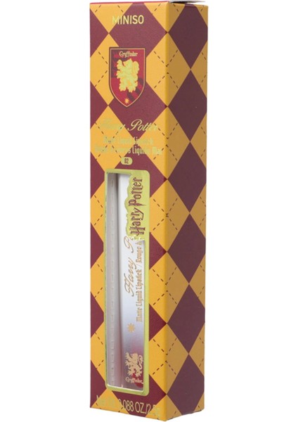 Harry Potter Lisanslı Gryffindor Likit Mat Ruj (02)